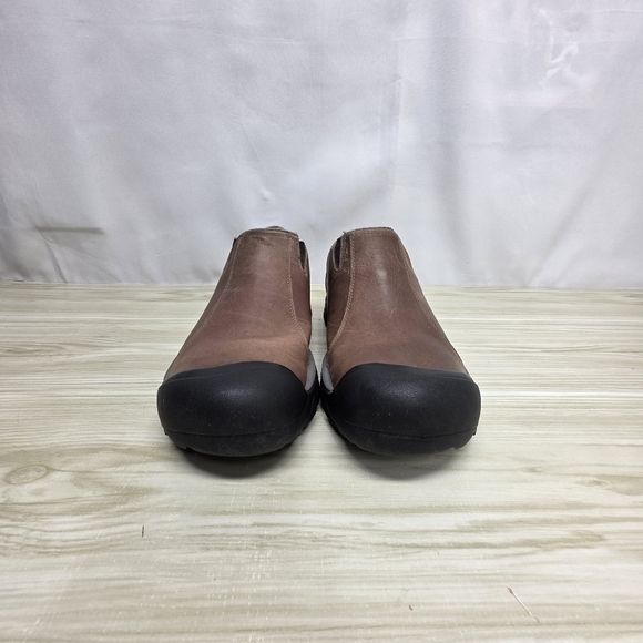 KEEN Brixen Men's Brown Waterproof Slip-On Mules Size 10 - Picture 2 of 6